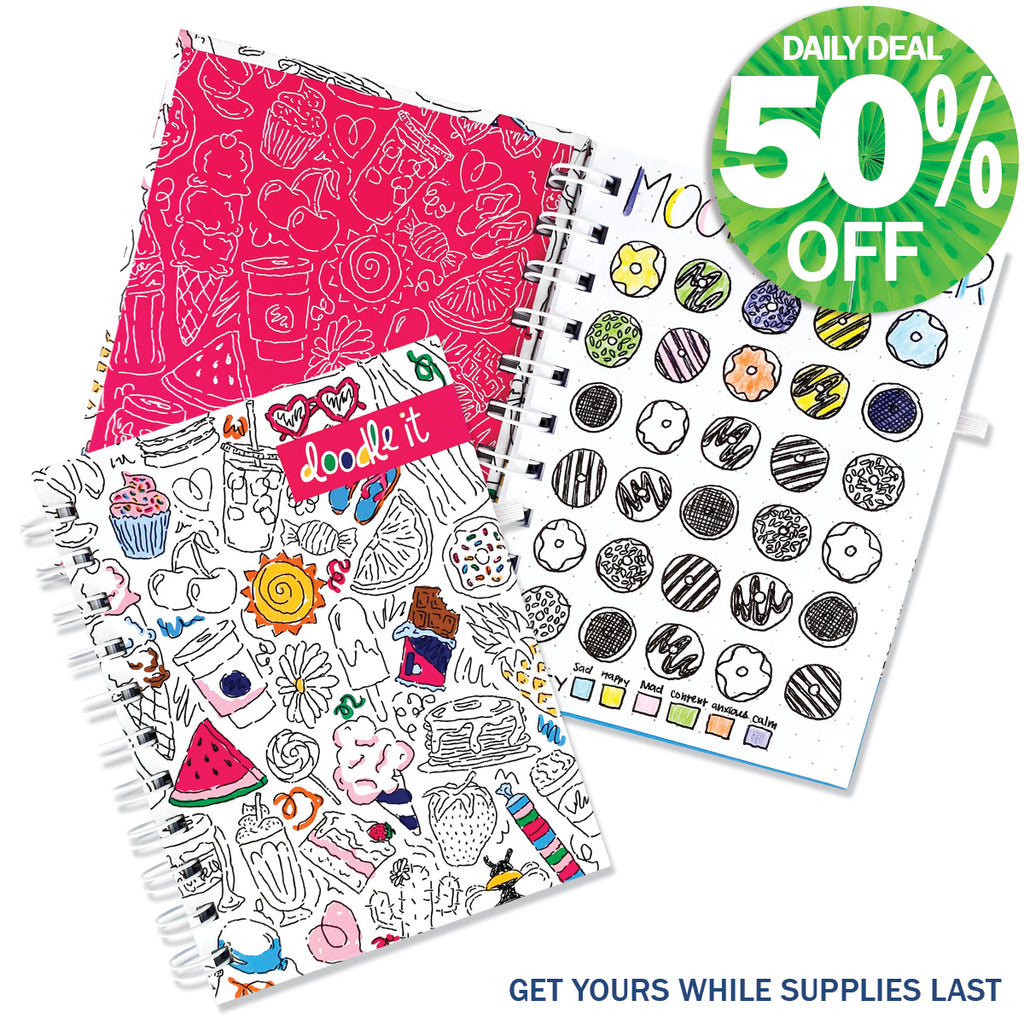 Doodle It! Pocket Notebooks | Sweets & Treats | Daily Deal | 4/16/25