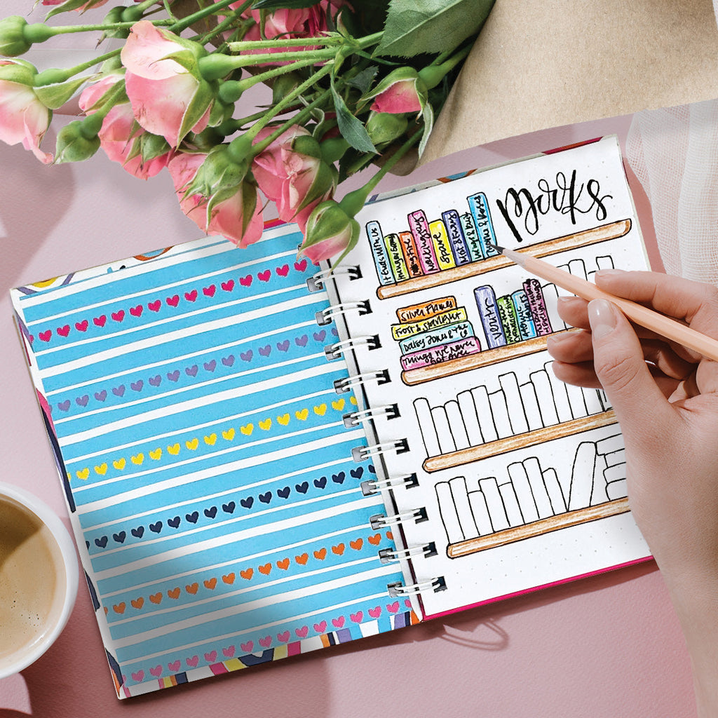 Doodle It! Pocket Notebooks | Rain-Boho | Daily Deal