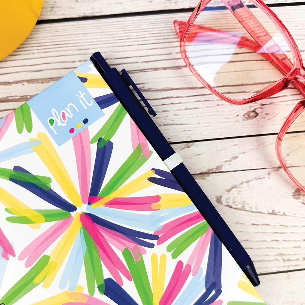 Bright & Cheery Bundle | 2024-25 Reminder Binder®+ [3] Planner Pads + Mini Notebook