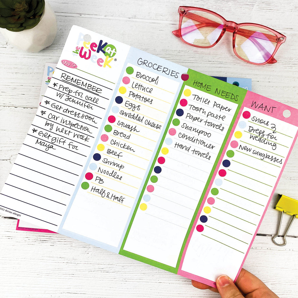 Plan Your Way Bundle | Daily & Weekly Planner Pads | Preppy n Pink | Daily Deal | 2/11/25