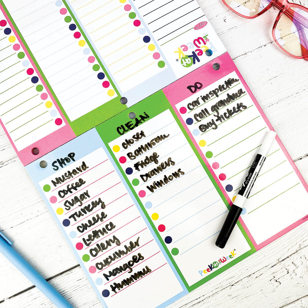 Plan Your Way Bundle | Daily & Weekly Planner Pads | Bright & Cheery | Daily Deal | 2/11/25