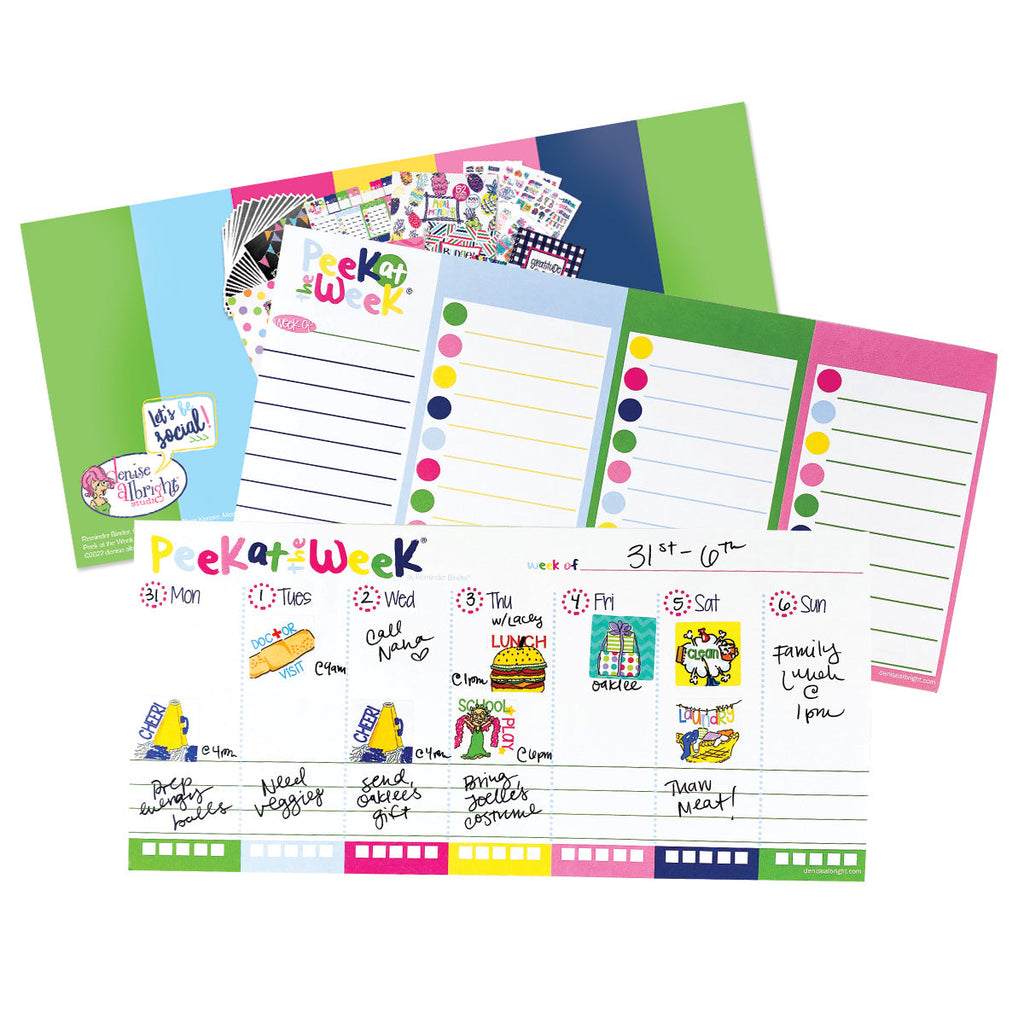 Plan Your Way Bundle | Daily & Weekly Planner Pads | Preppy n Pink | Daily Deal | 2/11/25