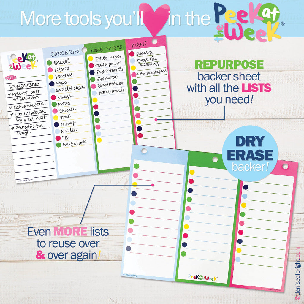 Plan Your Way Bundle | Daily & Weekly Planner Pads | Bright & Cheery | Daily Deal | 2/11/25