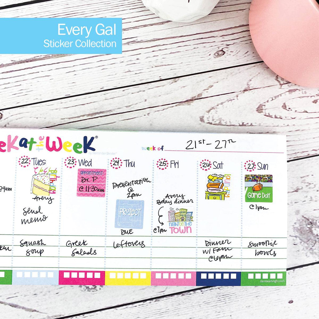 Every Gal Planning Sticker Set | Daily Deal | 2/11/25