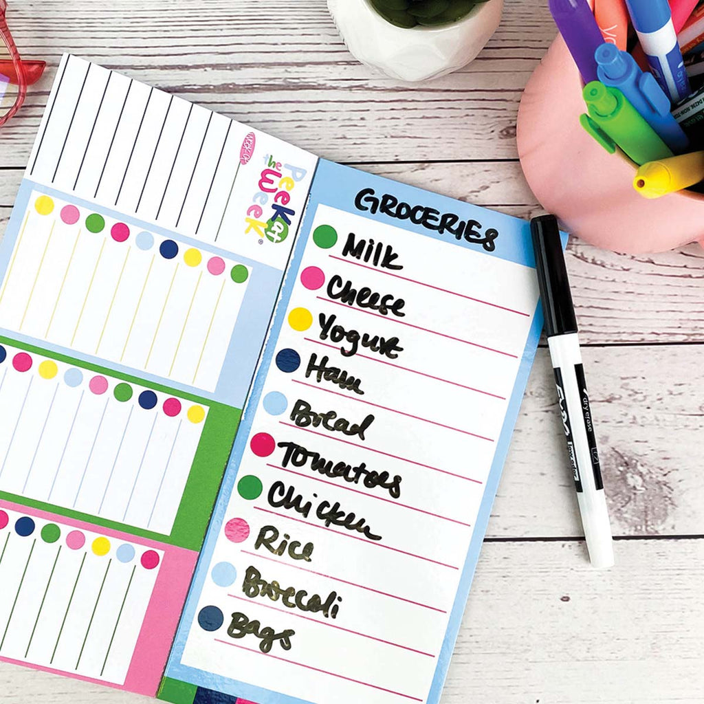 MINI Peek at the Week® Planner Pad | Bright & Cheery | Daily Deal | 10/22/24