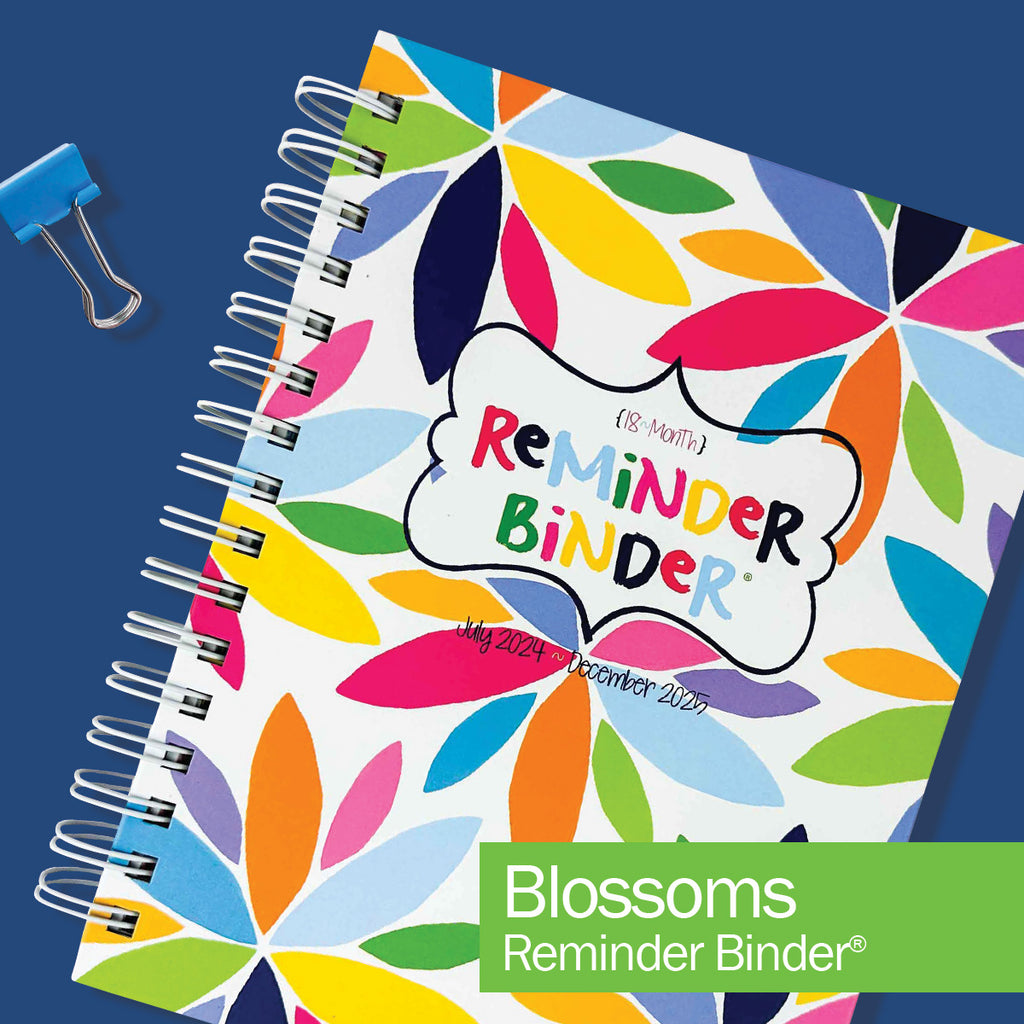 NEW! 2024-25 Reminder Binder® Planner | July 2024 - December 2025 | Blossoms