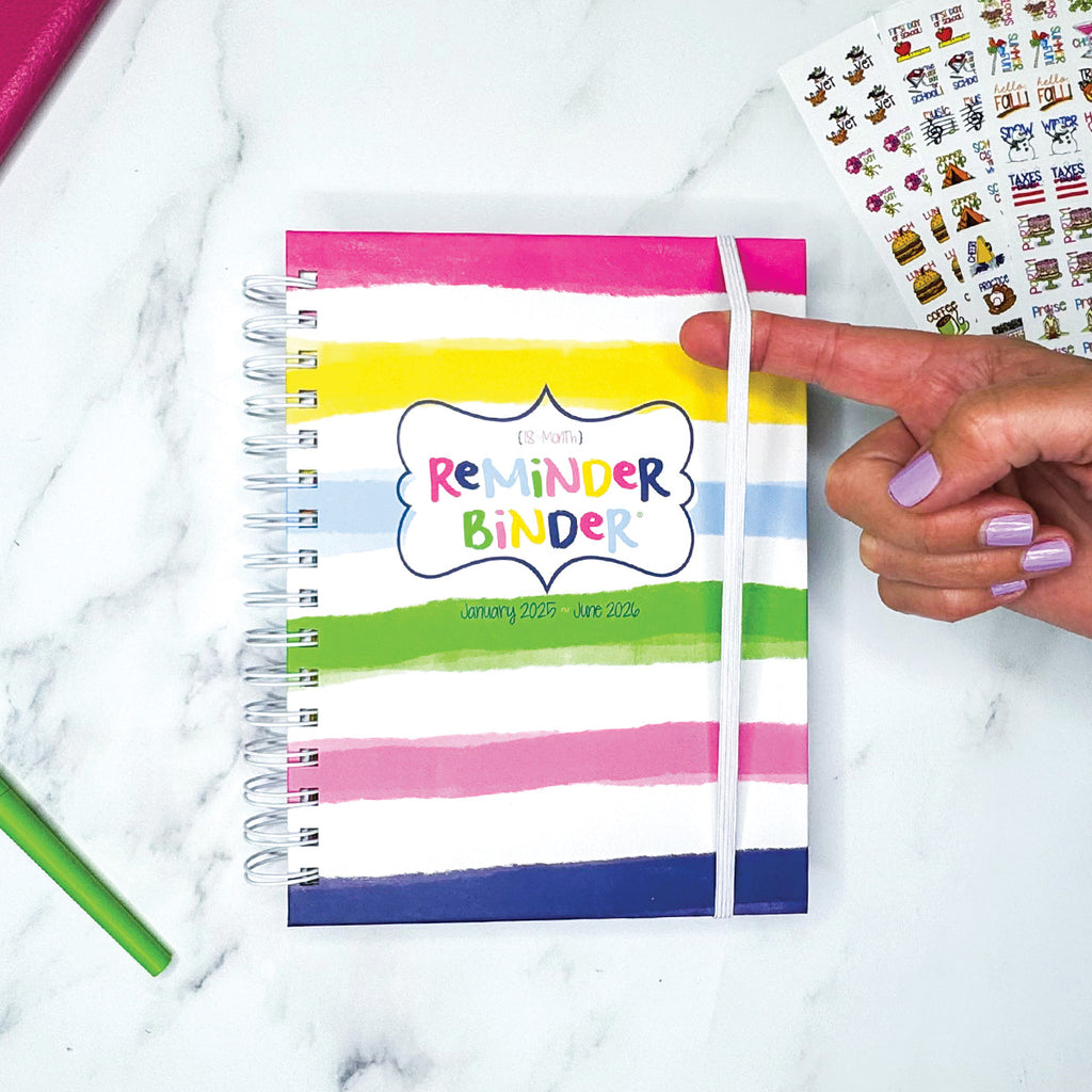 NEW! Bundle of TWO 2025-26 Reminder Binder® Planner | January 2025 - June 2026