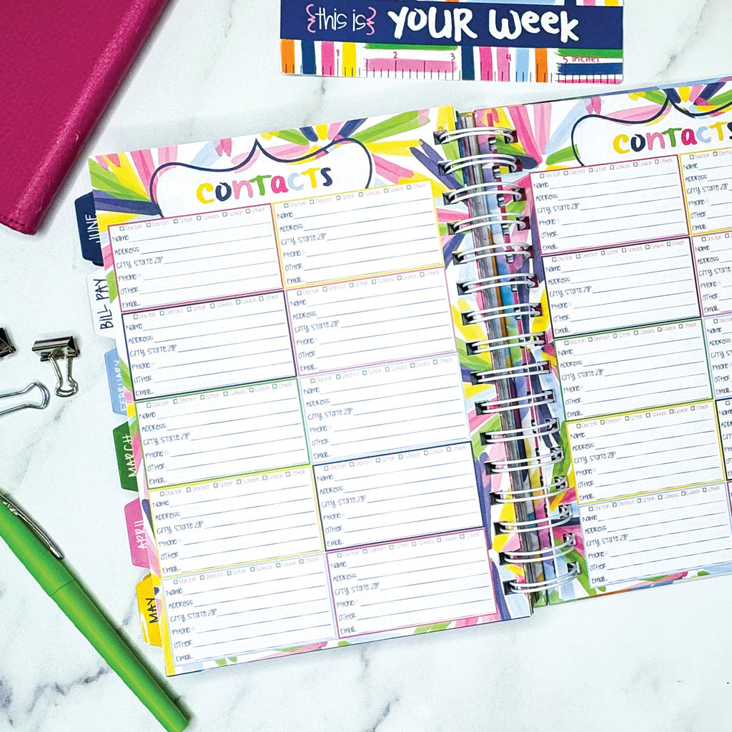 NEW! Bundle of TWO 2025-26 Reminder Binder® Planner | January 2025 - June 2026