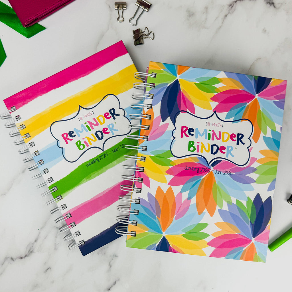 NEW Pre-Order 2025-26 Reminder Binder® Planner | January 2025 - June 2026 | SHIPS LATE OCTOBER