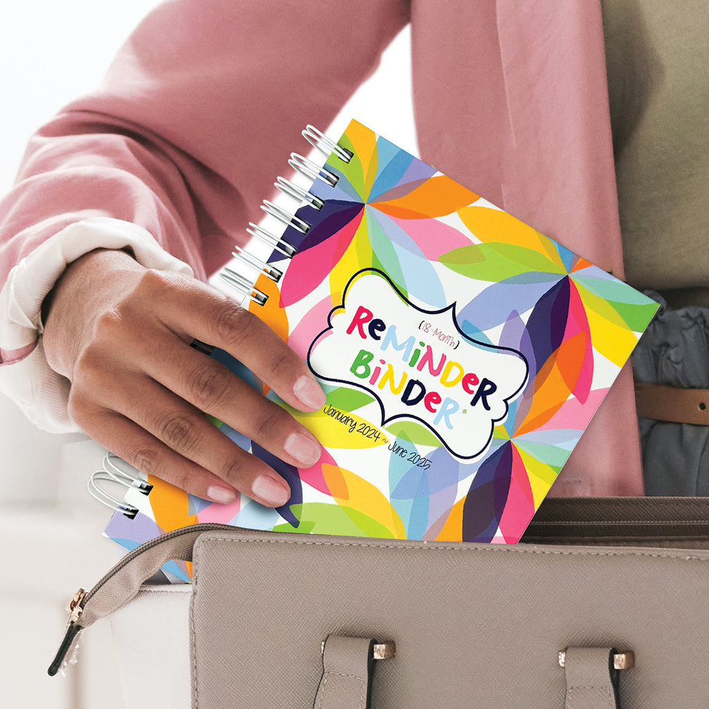 NEW! Dream Planner Bundle | 2024-25 Reminder Binder® + 2 Planner Pads, Pocket Notebook & Mini Desktop Calendar
