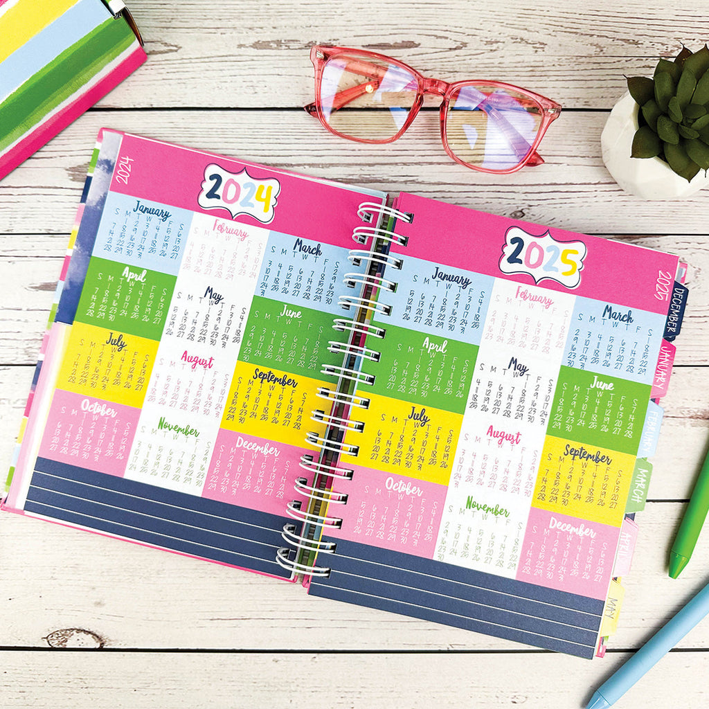 Dream Planner Bundle | 2024-25 Reminder Binder® + 2 Planner Pads, Pocket Notebook & Mini Desktop Calendar