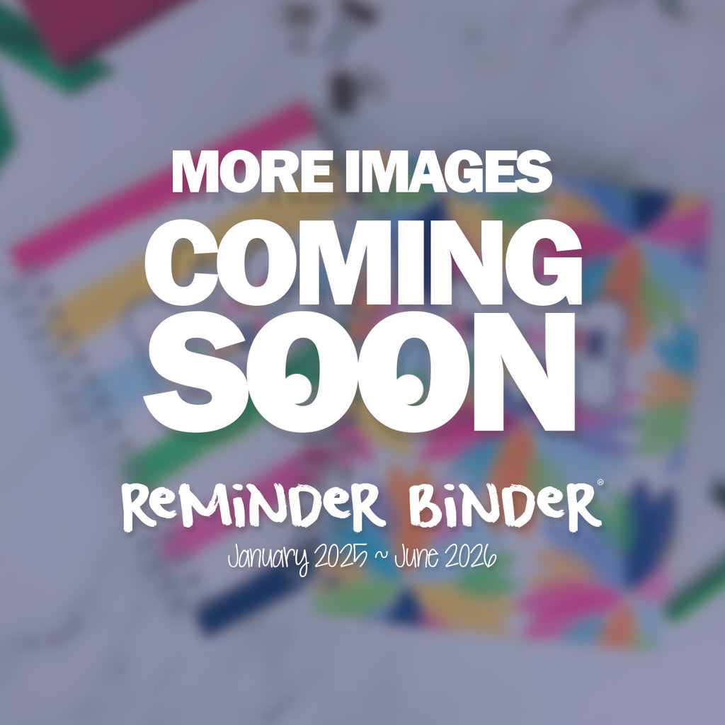 NEW Pre-Order 2025-26 Reminder Binder® Planner | January 2025 - June 2026 | SHIPS LATE OCTOBER