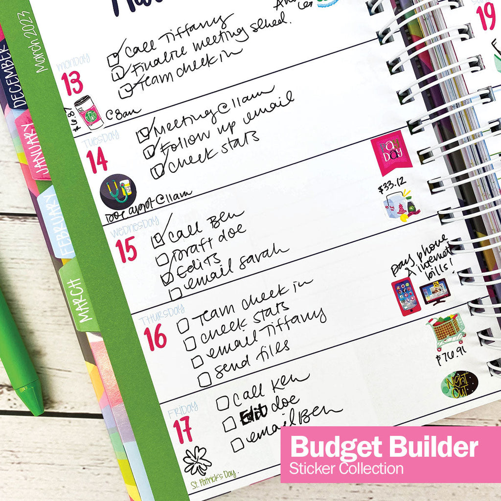 Buy Now & Save! Budget Planning Sticker Set