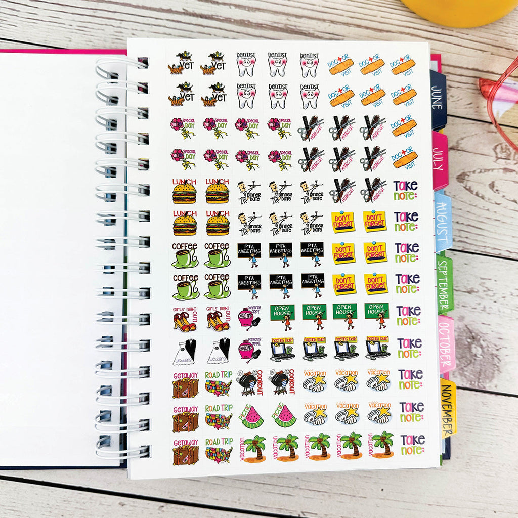 NEW! Buy-the-Case BULK Reminder Binder® Planners | Jan 2024-June 2025 | Case of 20 Planners