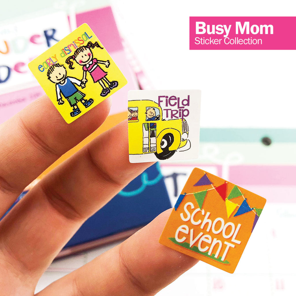 Busy Mom Planning Sticker Set | Daily Deal