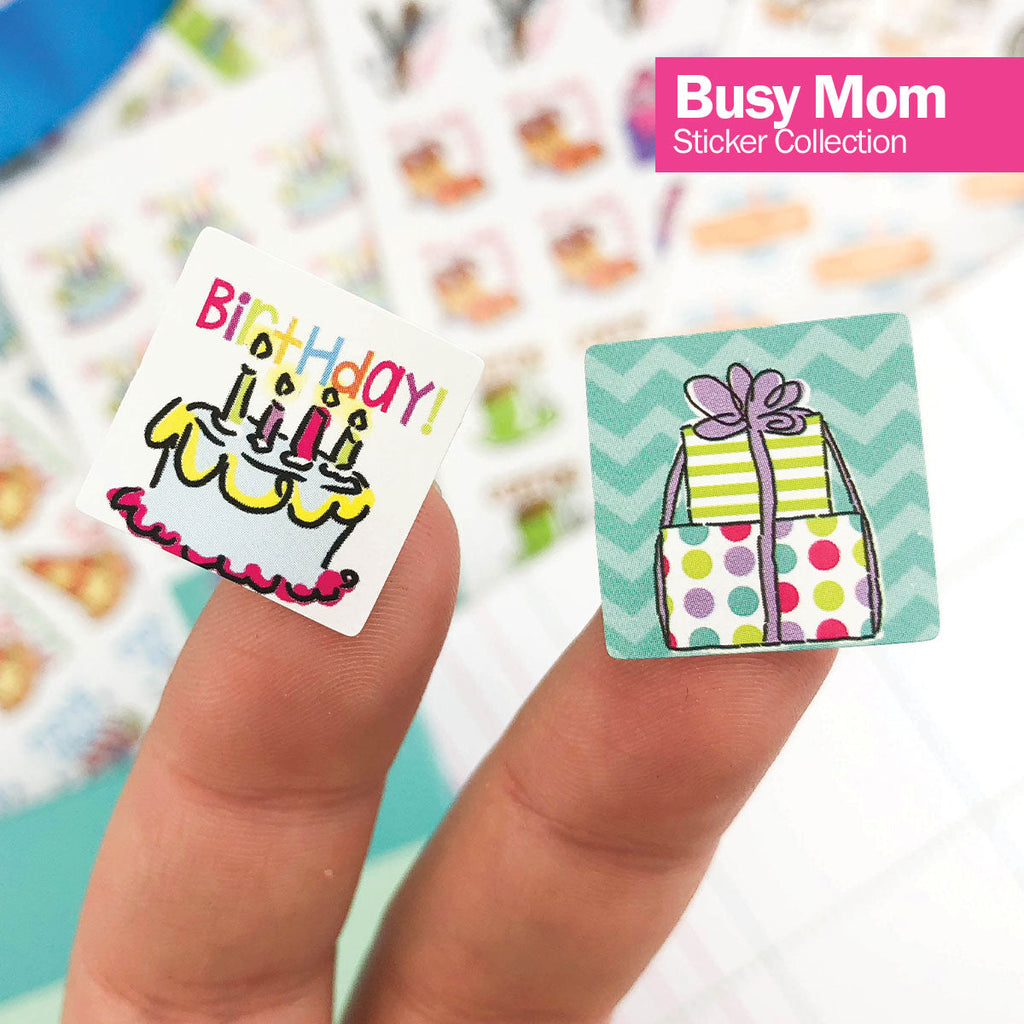 Busy Mom Planning Sticker Set | Daily Deal