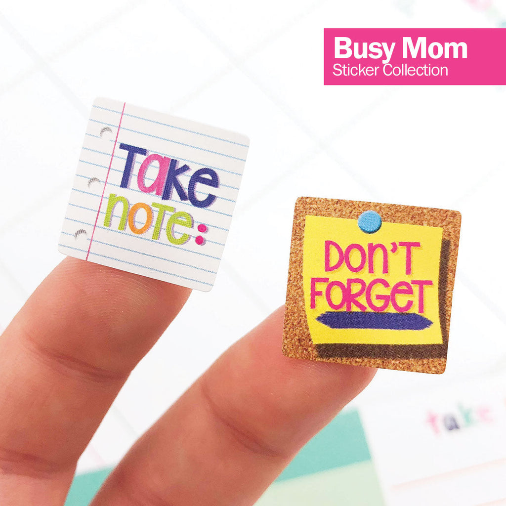 Busy Mom Planning Sticker Set | Daily Deal