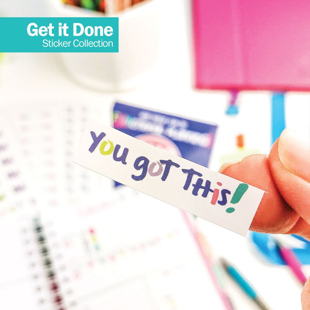 Get it Done Goal Sticker Set | Daily Deal | 1/29/25