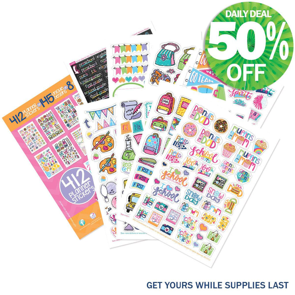 Girl Power Assorted Sticker Set | Daily Deal | 12/24 - 25