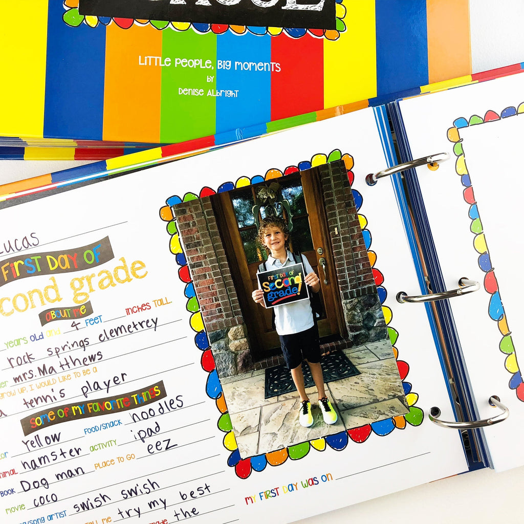 Class Keeper® Easiest School Days Memory Book | (2) Styles | Keepsake - Denise Albright® 