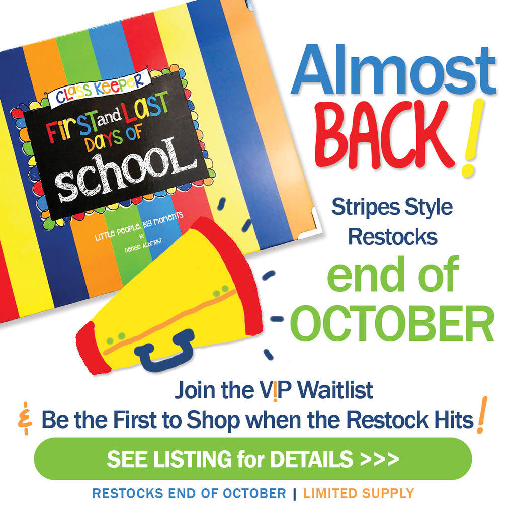 Class Keeper® School Days Memory Book + BONUS App Membership | Simple & Stylish Keepsake Album | (2) Styles