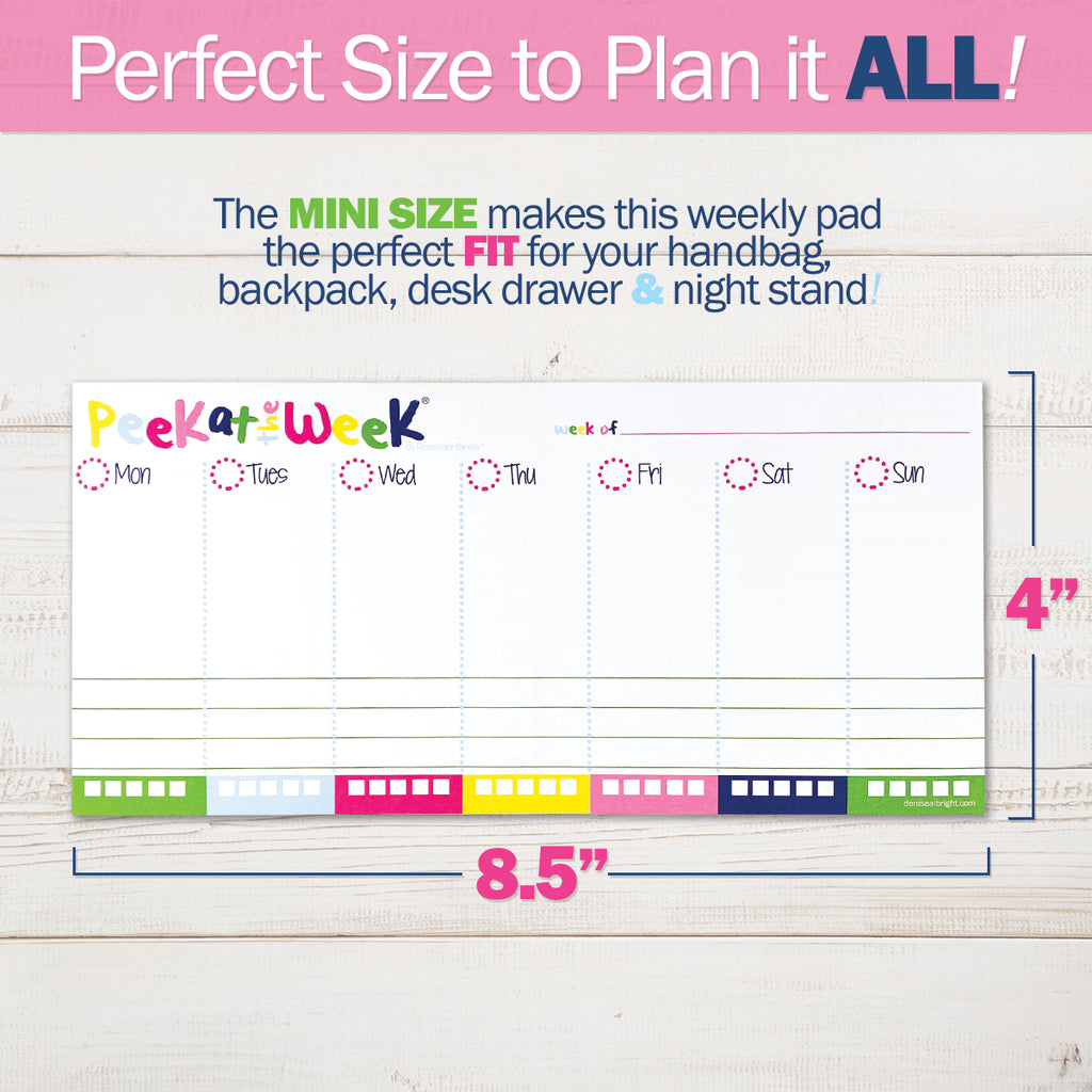 NEW! Dream Planner Bundle | 2024-25 Reminder Binder® + 2 Planner Pads, Pocket Notebook & Mini Desktop Calendar