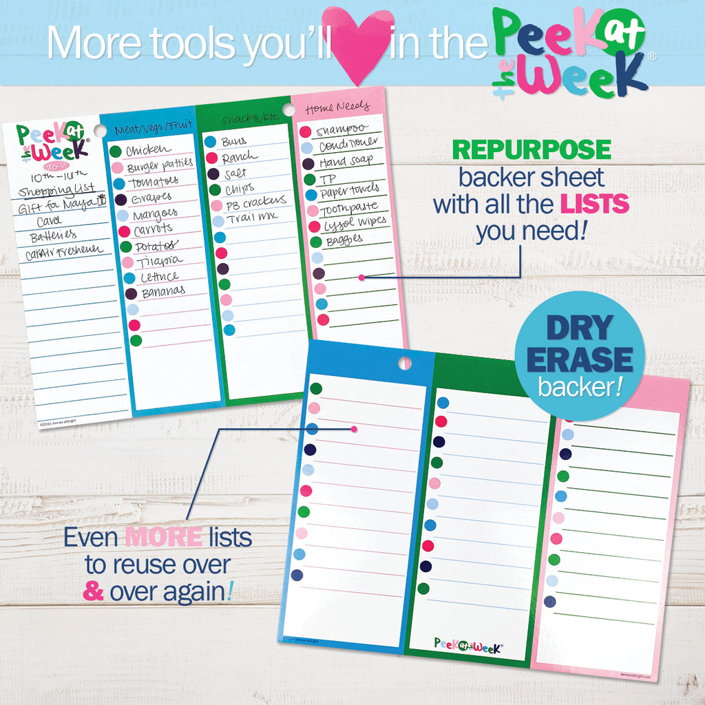 Plan Your Way Bundle | Daily & Weekly Planner Pads | Preppy n Pink | Daily Deal | 2/11/25