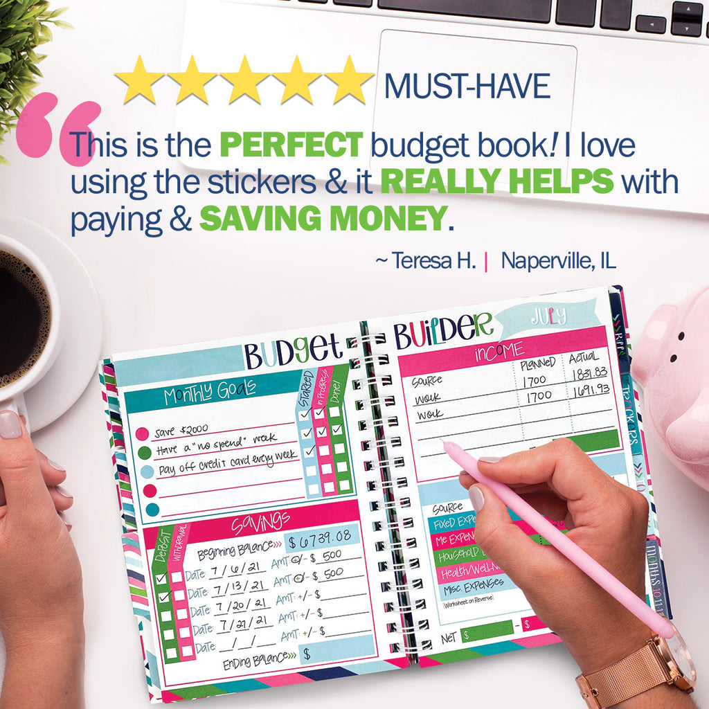 Budget Binder™ Bill Tracker Financial Planner | Dots - Denise Albright® 