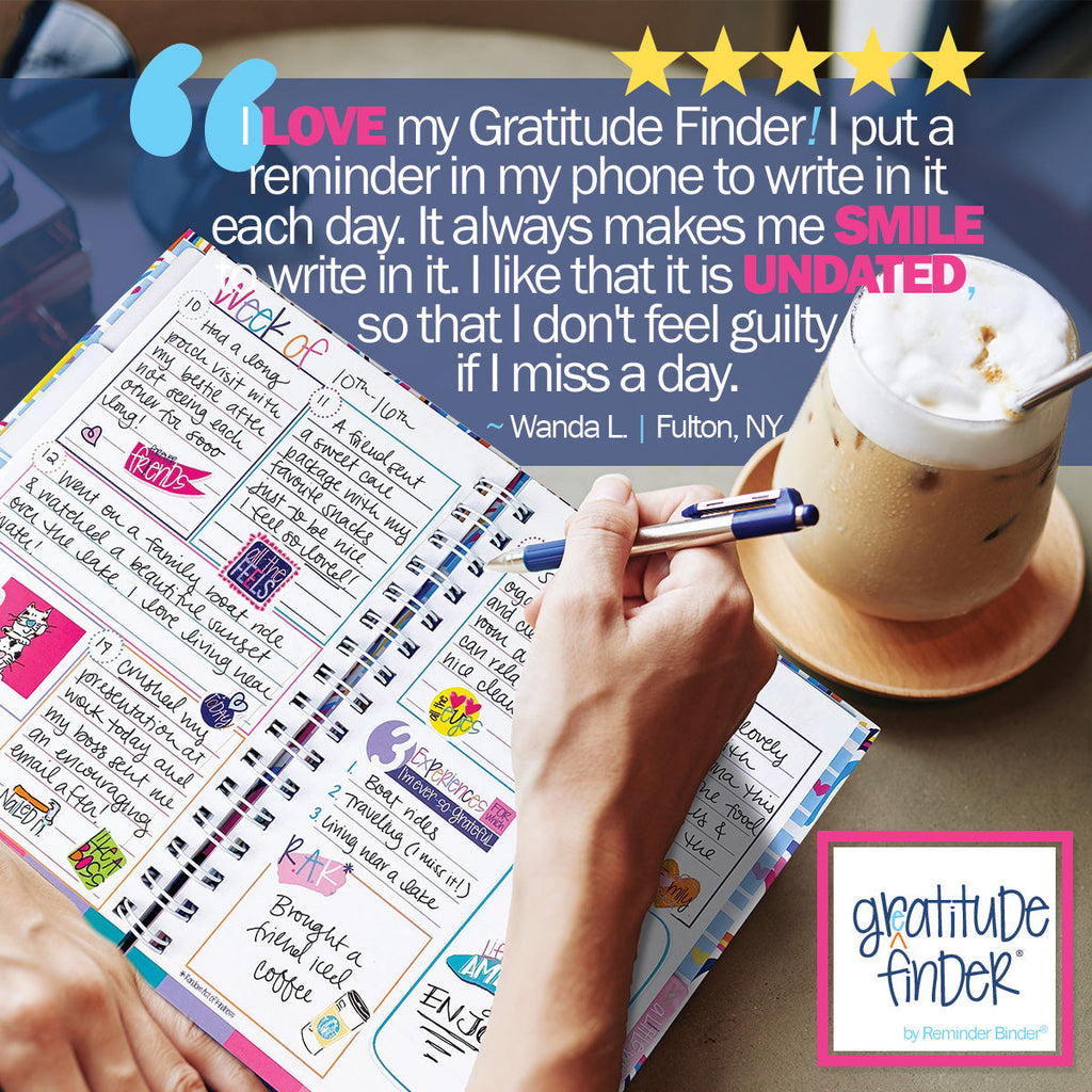 Gratitude Finder® Gratitude Journal | Whimsy Doodle