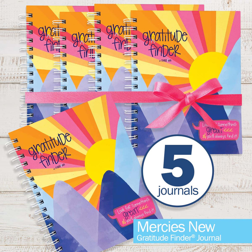 Bundle of FIVE Gratitude Finder® Journals