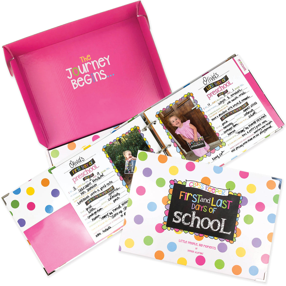 Back to School Scrapbook Paper Notebook - The Crafting Chicks