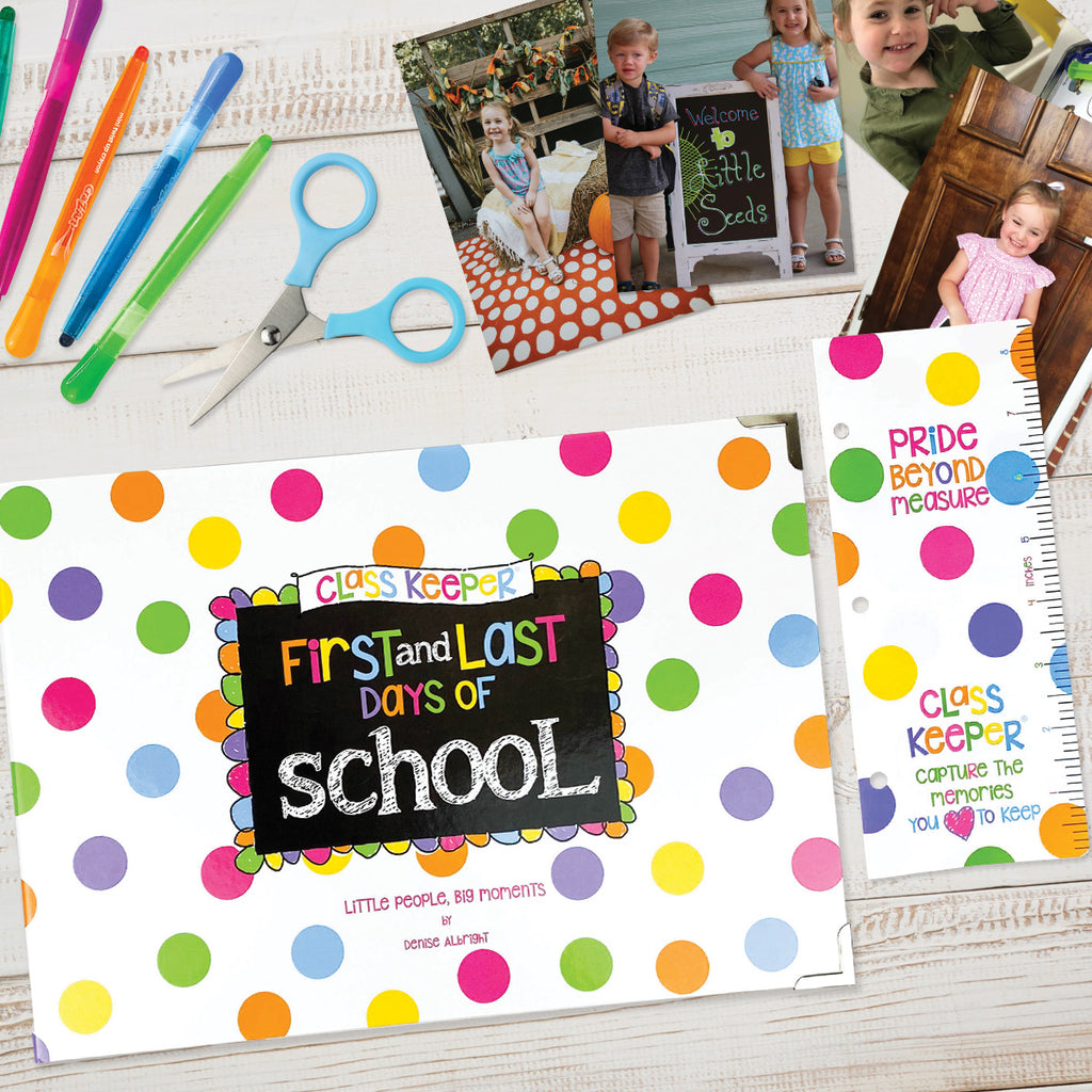 Extra Class Keeper® School Memory Binder + Bookmark | (2) Styles | Keepsake Binder ONLY (no pages)