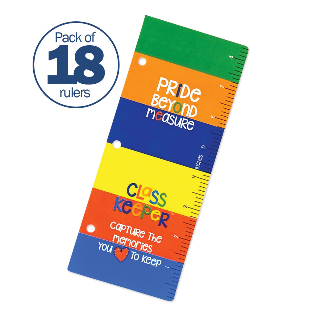 Matching Hole Punch Guide Bookmarks for Class Keeper® School Keepsake Binder