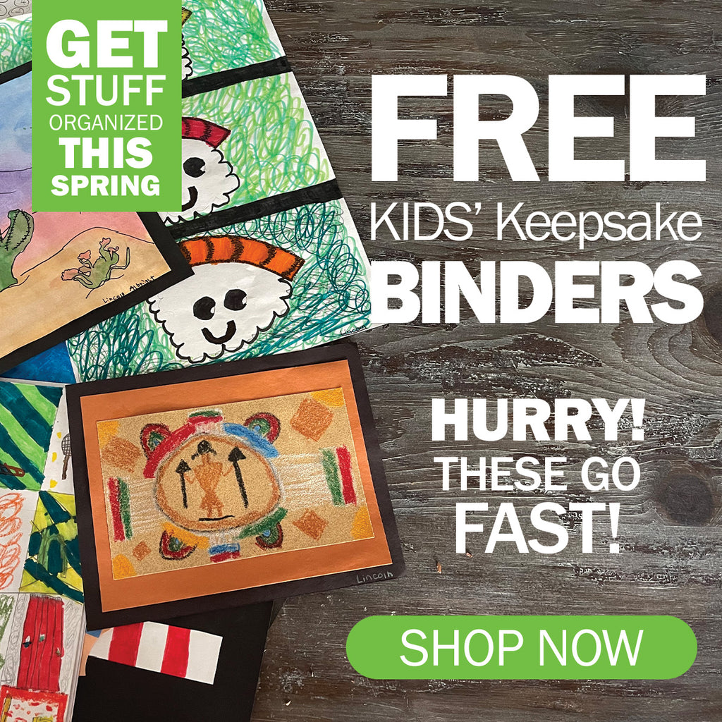 FREE Imperfectly Perfect 3-Ring [Empty] School Keepsake Binders | Case of 18 | LIMITED TIME OFFER