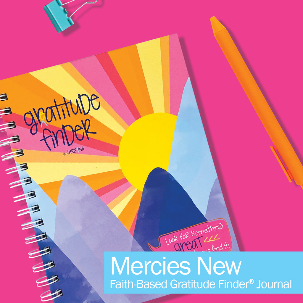 Gratitude Journals Faith-Based Gratitude Finder® Journals by Christina