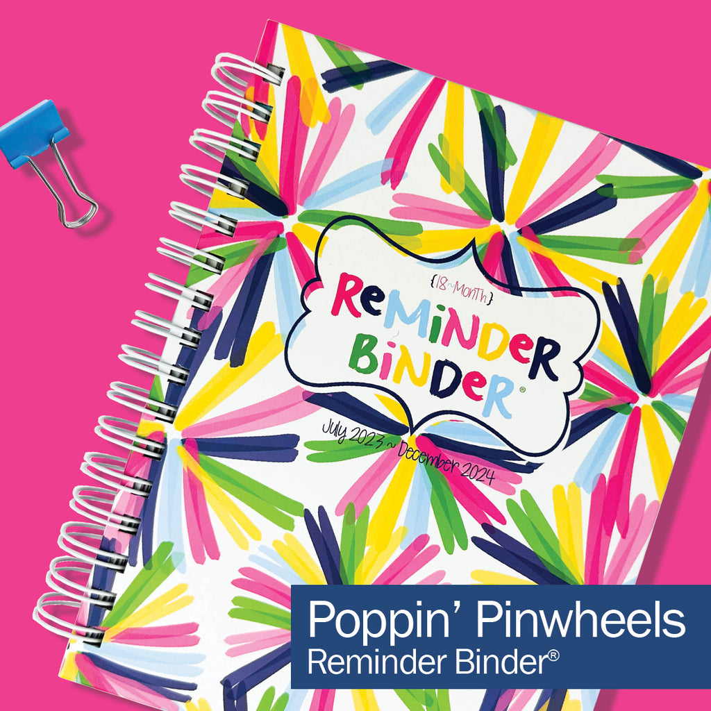 2023-24 Reminder Binder® Planner + Sticker Set Bundle