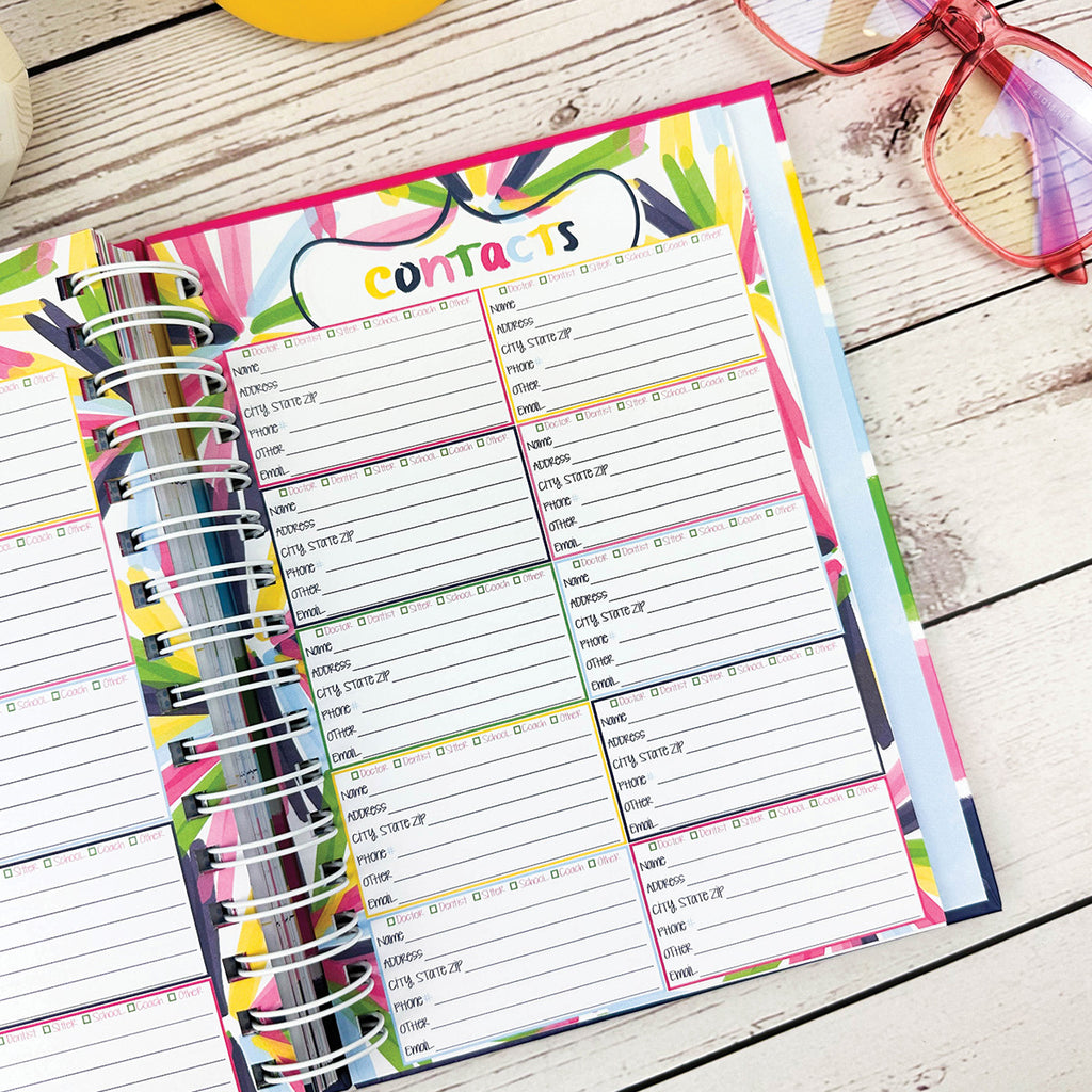 2023-24 Reminder Binder® Planner + Meal Minder® Menu Pad
