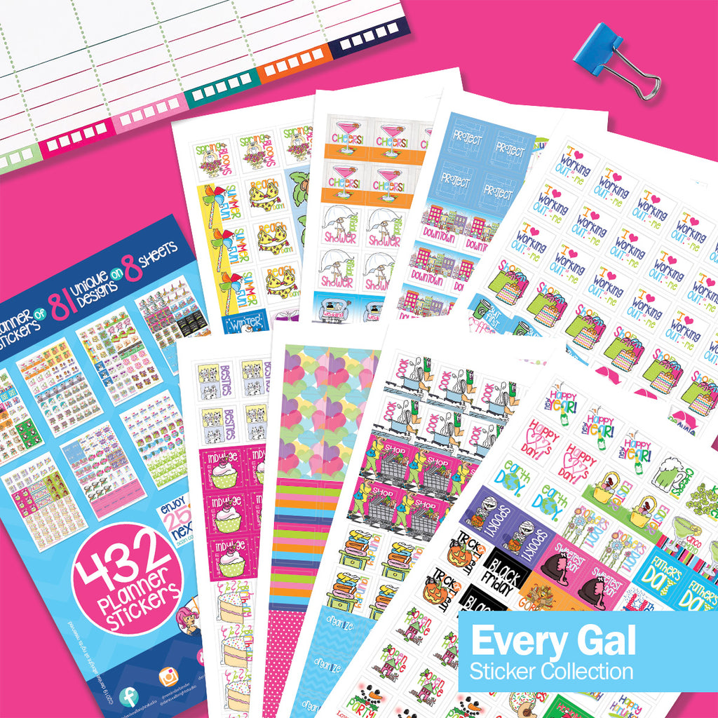 JUST ADDED | ALL the Stickers Bundle | EIGHT Sticker Sets | Includes 3760+ Stickers | HOT Deal