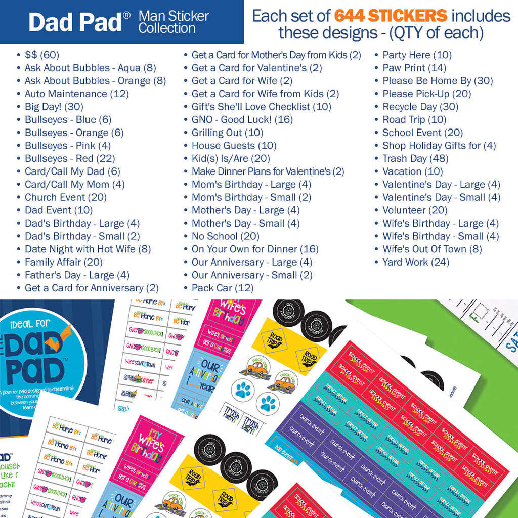 2023-24 Reminder Binder® Planner + Sticker Set Bundle