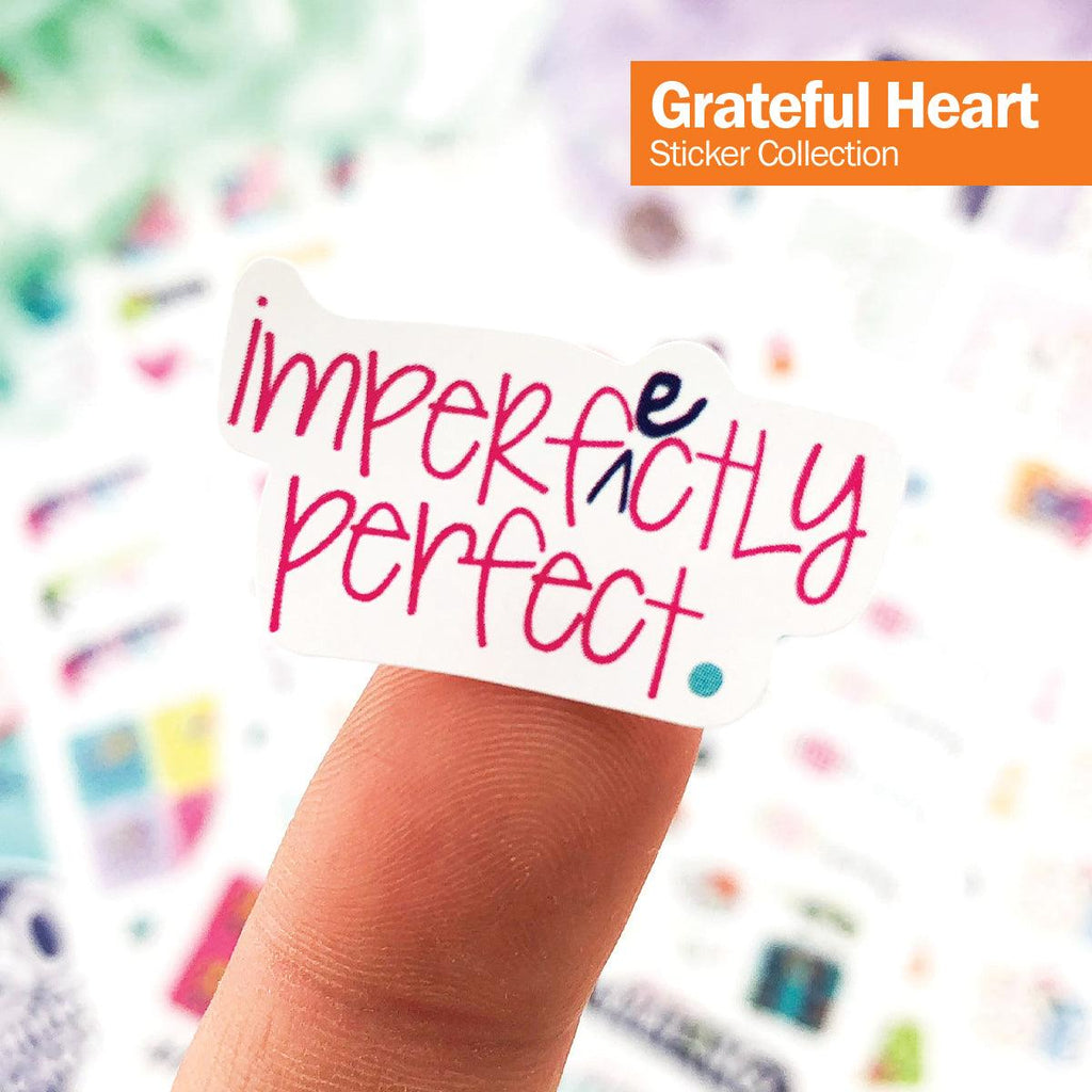 Bundle of 3 Grateful Heart Gratitude Sticker Sets | 330 Stickers per Set