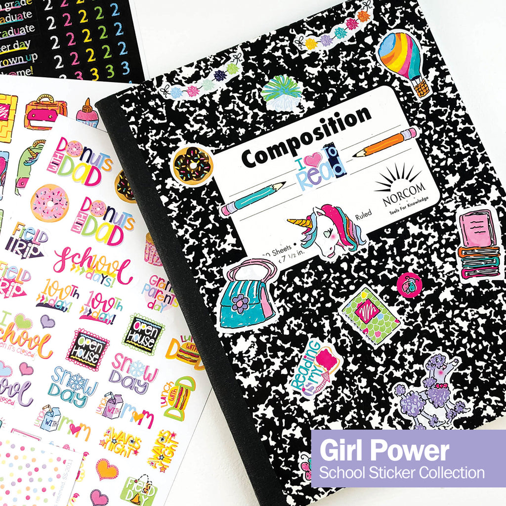 Buy Now & Save! Girl Power Assorted Sticker Set