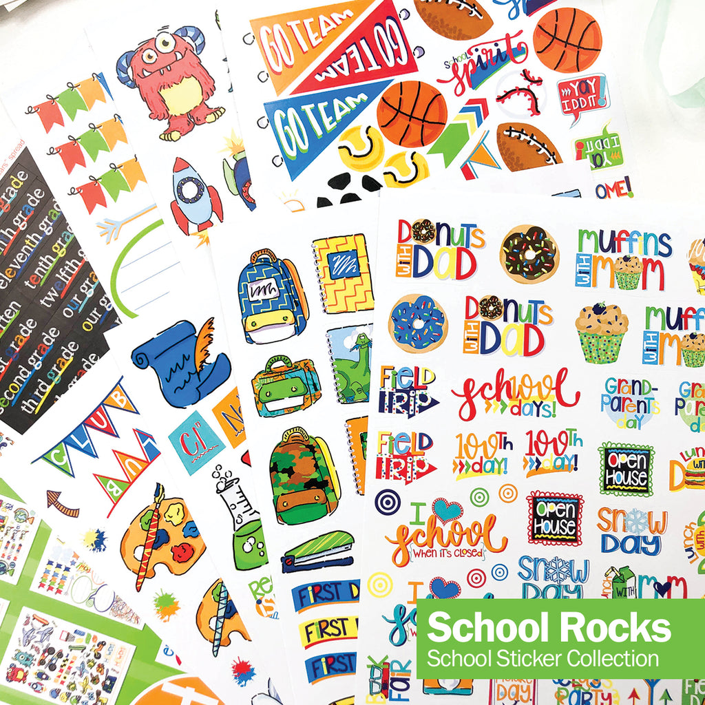 Buy Now & Save! School Sticker Sets