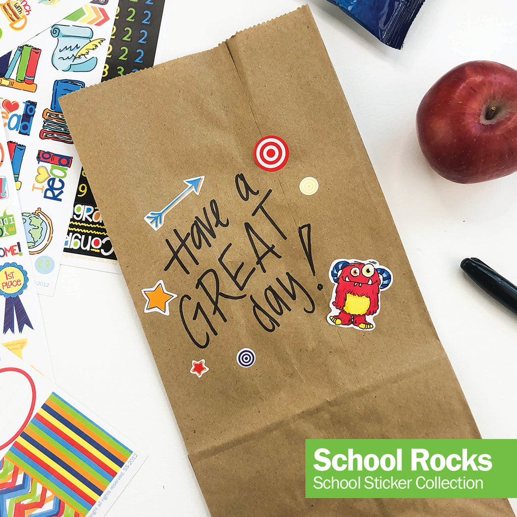 Buy Now & Save! School Rocks Assorted Sticker Set