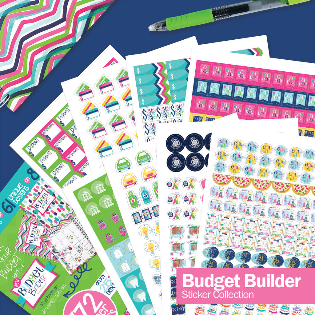 Bundle of TWO Planner Stickers | Family, Work, To-Dos, Events, Goals | 8 Styles