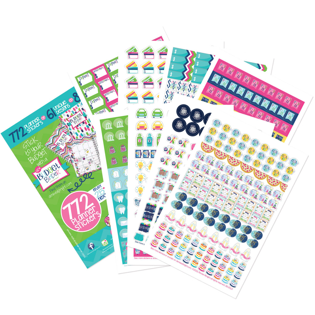 Payday Budget Stickers, Payday Flag Stickers, Decorative Planning Stic –  The Planning Queen