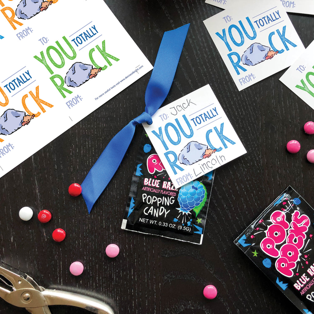 kids valentines day tags free digital download