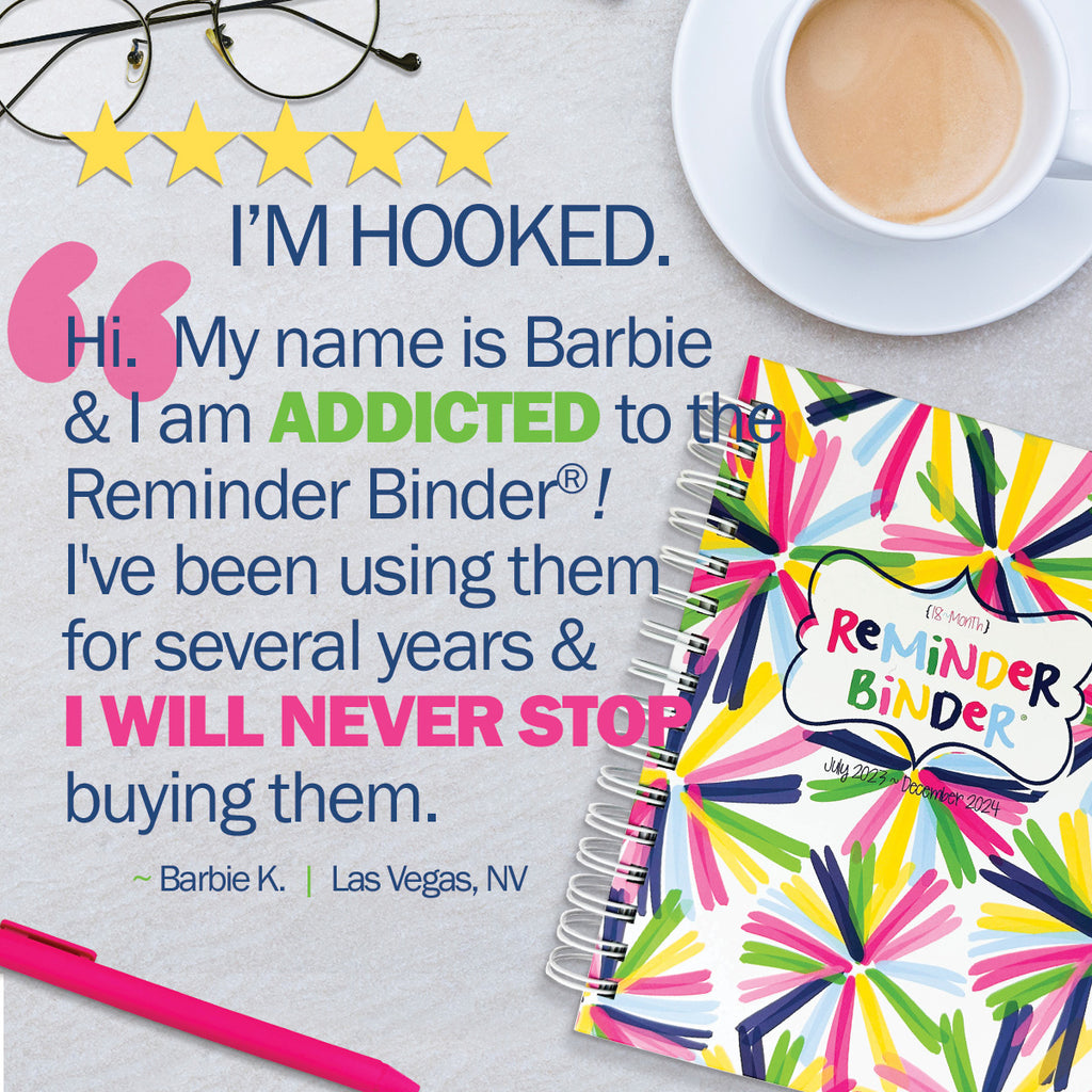 Plan It Bundle | 2023-24 Reminder Binder®+ Weekly Pad + Mini Notebook